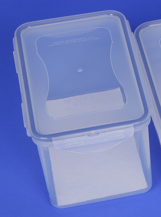 Sodilock box 1,9L 205x134x118mm with handles, lid and absorbing tissue Biobuvard 100x170mm, SODIBOX