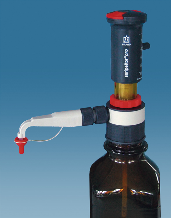 Seripettor pro bottle-top dispenser, 1-10ml Brand