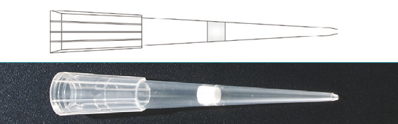 Tip Multiguard 5-20ul naturel 10x96 lowbinding sterile, Sorenson