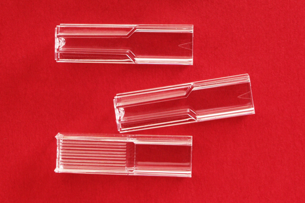 Microcuve spectrophotomètre, 0.5-2ml, 10 x 4 x 45mm, PS, LP