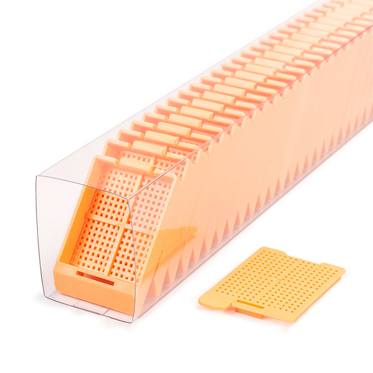 Slimsette quickload biopsy cassette +deksel peach niet gemonteerd, Simport