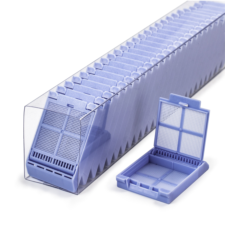 Micromesh ll quickload biopsy cassette + cap blue, Simport