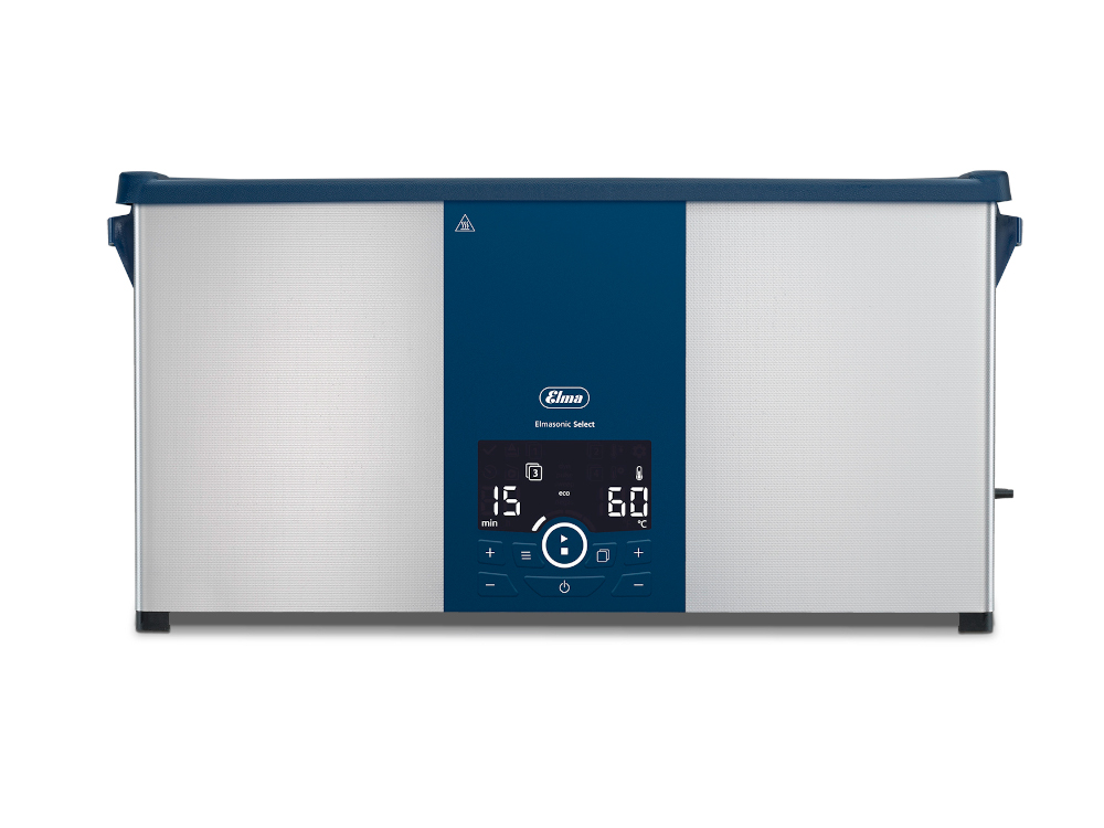 Ultrasonisch waterbad Elmasonic Select 80H, 750W, 370x210x275mm,  220 - 240 V, met afvoerbuis