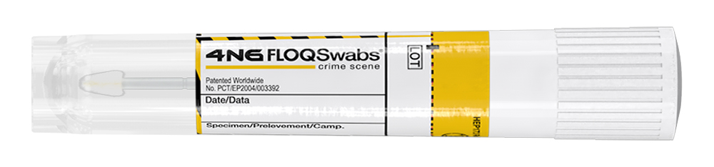 4N6FLOQSwabs™ subungual tip, antimicrobial action, in 109mm long dry tube, Copan