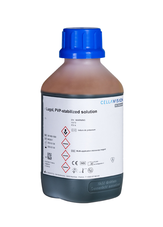 Lugol PVP stabilized solution 1000ml, Ral diagnostics