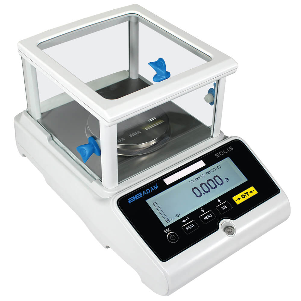 Balance Solis précision, 1200g calibrage interne 0.001g, plateau diam.110mm