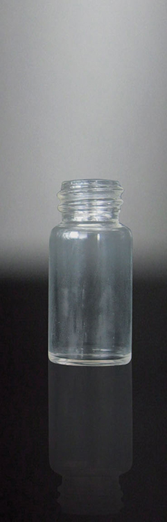 Flat bottom screw threaded vial 10ml borosilicate glass Deltalab