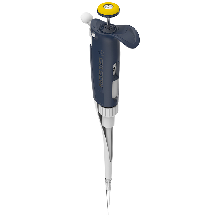 Pipetman L, F50L, volume fixe 50µl, jaune, Gilson