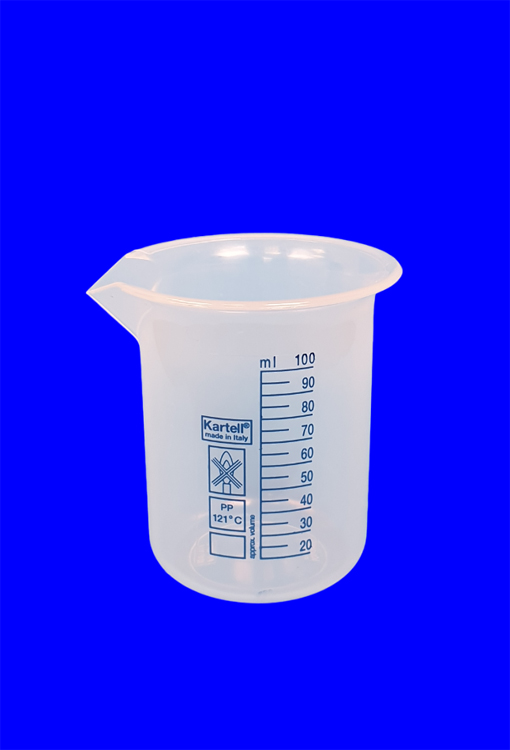 Graduated beaker in plp 100ml , Kartell