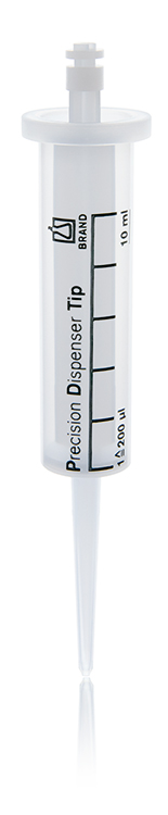 Dispensertip II,  10ml, BIO CERT, single packed sterile, Brand