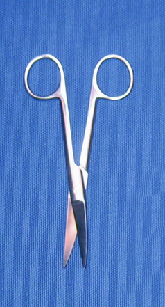 Cissors curved with sharp ends 14cm