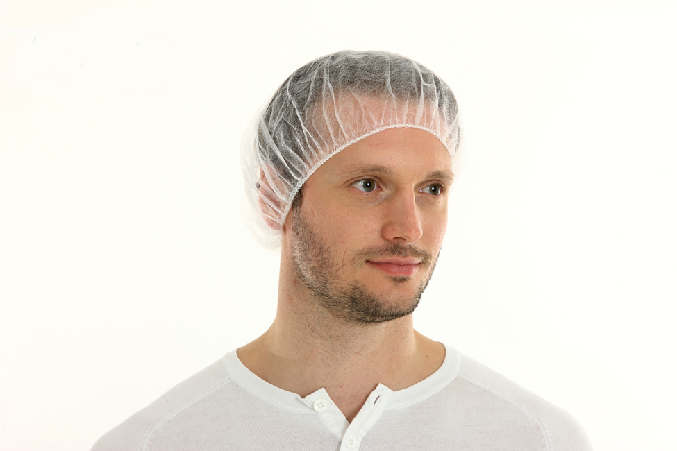 CMT Charlotte (bouffant cap - charlotte), pp non woven, blanc, medium (ca 50cm)