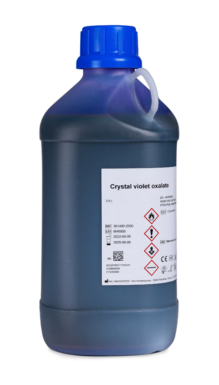 Crystal violet oxalate 2.5L, Ral diagnostics