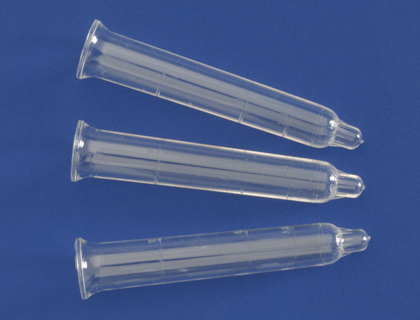 Tube Uriplast 12ml, 105 x 16mm, PS, sediment collection receptacle, with rim, graduated at 2.5, 5 en 10ml, LP