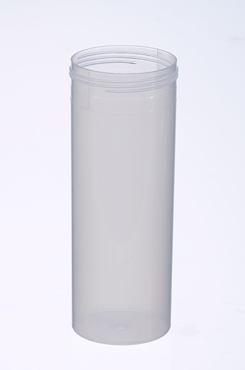 Transport tube 44 x 114mm, volume 120ml, PP, natural, Bottger