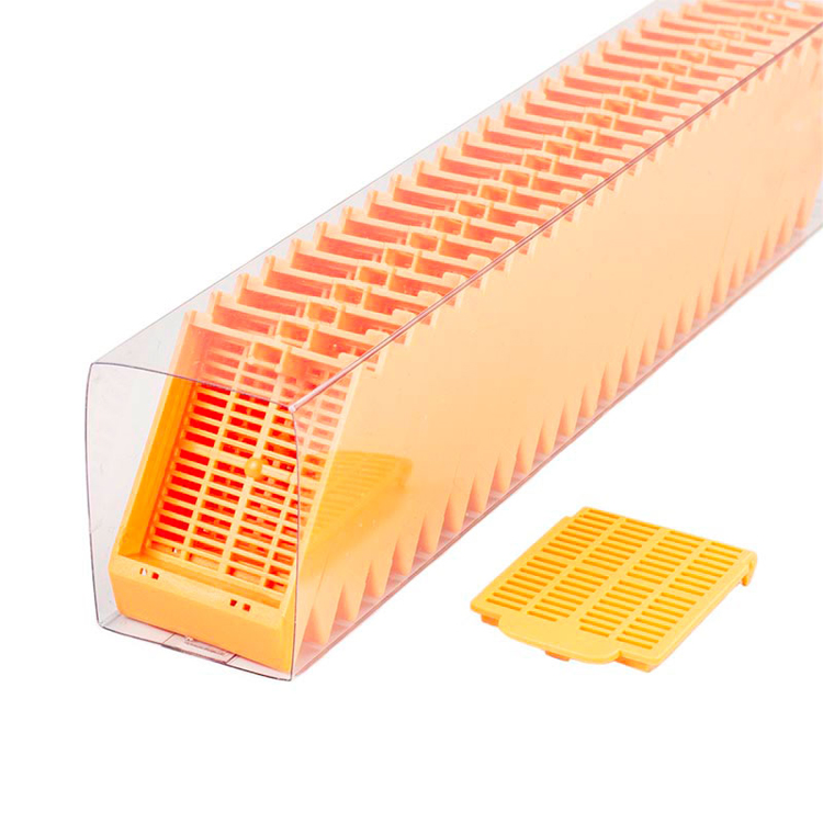 Histossette II quickload cassette with lid peach, Simport