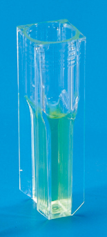 UV cuvette semi-micro 2.5ml PMMA Kartell