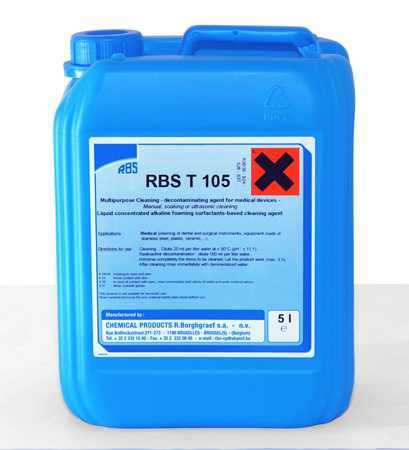 RBS T105 cleaning product, drum 5L