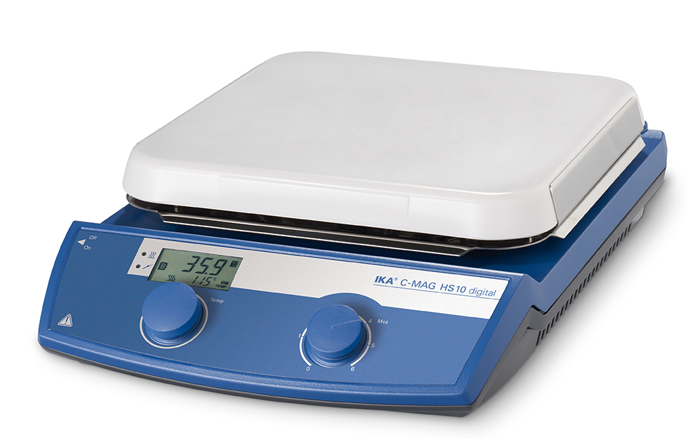 Magnetic stirrer with heating C -MAG HS 10 digital, 300x105x415mm, IKA