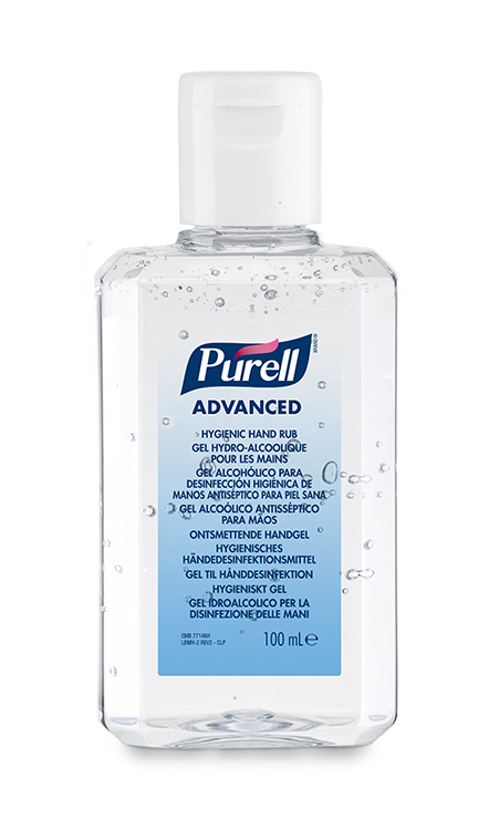 Purell Advanced instant hand sanitizer zakfles 100ml