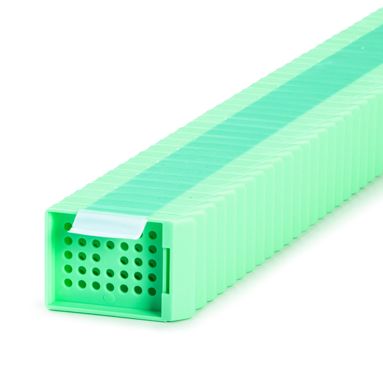 Embedding cassette stacked green, Simport