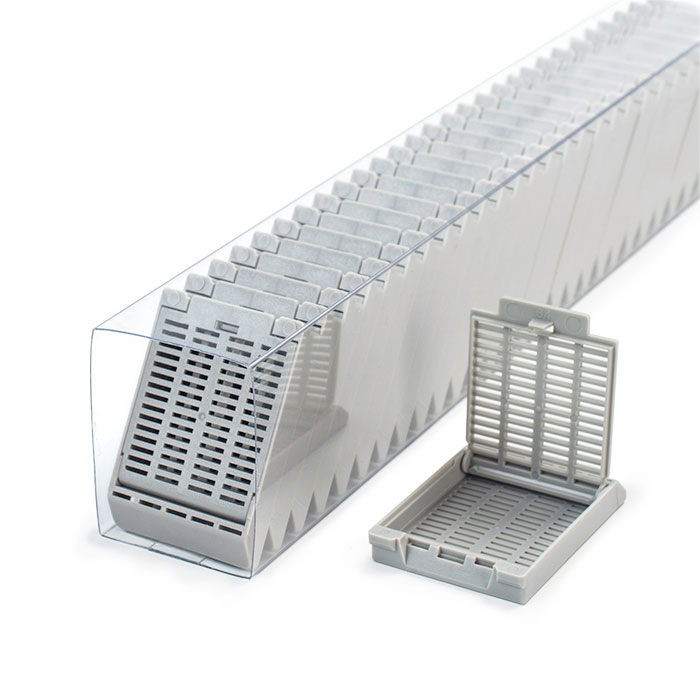 Slimsette quickload embedding cassette+deksel grijs, Simport