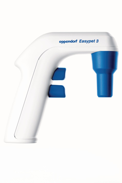 Easypet 3 with power supply, wallholder, removalbe shelf rack+2 membrane filters 0,45µm  Eppendorf