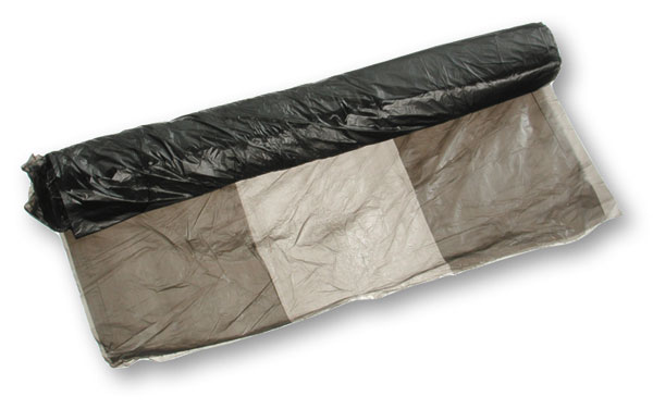 Garbage bag HDPE 30L 50x60cm 6um rouleau gris