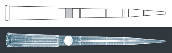 Tip Multiguard 3-20-100-200ul 10x96 lowbinding steriel, Sorenson