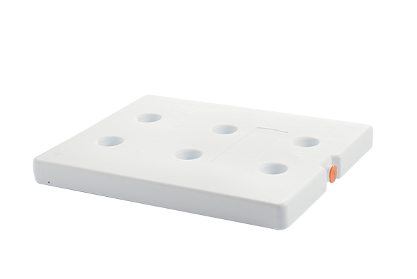 Plaque eutectique pour malette Hemobox, 18°C,  325x265x30mm/LxLxH