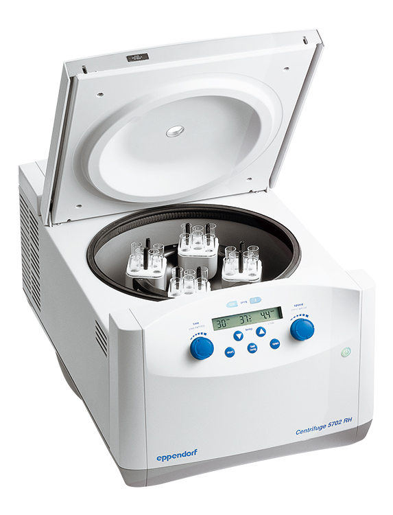 Centrifuge 5702RH G Benchtop, sans rotor, réfrigérée et chauffée, Eppendorf