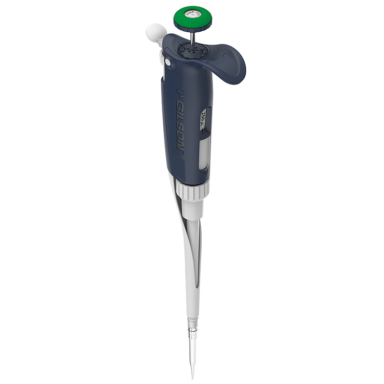 Pipetman L, F250L, vast volume 250µl, groen, Gilson