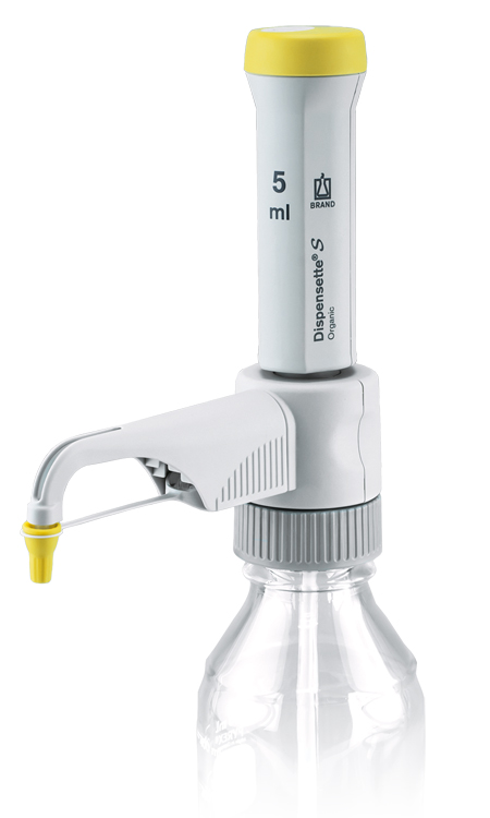 Dispensette S organic, fixed volume, 5ml, without recirculation valve Brand