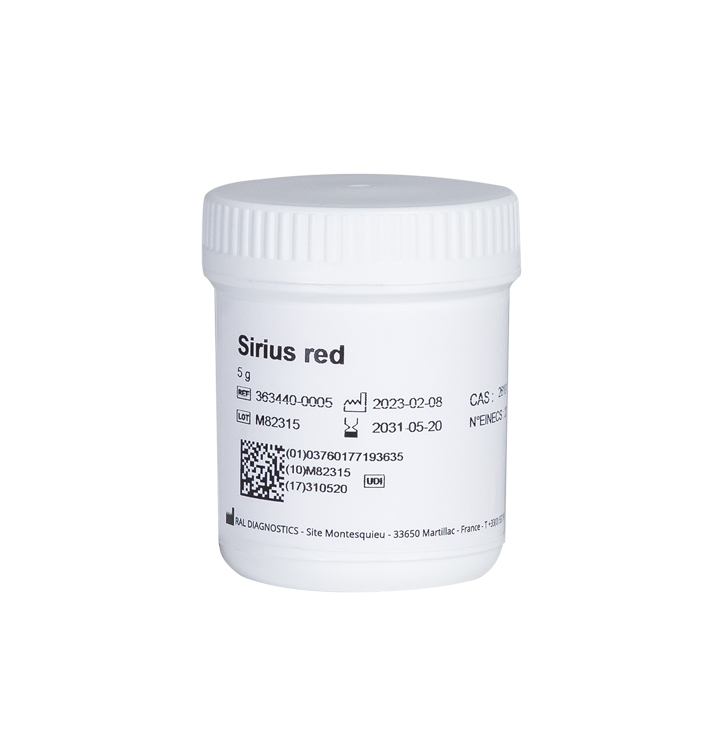 Sirius red 5 gr, Ral diagnostics