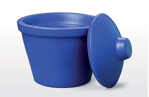 Koelbak met deksel (rond) 4 liter, 216x170, blauw