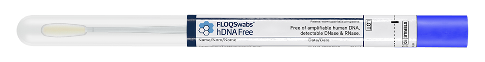 Flocked swab in dry tube molded breakpoint 20 mm, sterile, Copan