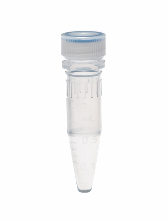 Microtube 1,5ml + cap vissant stérile BIOSIGMA