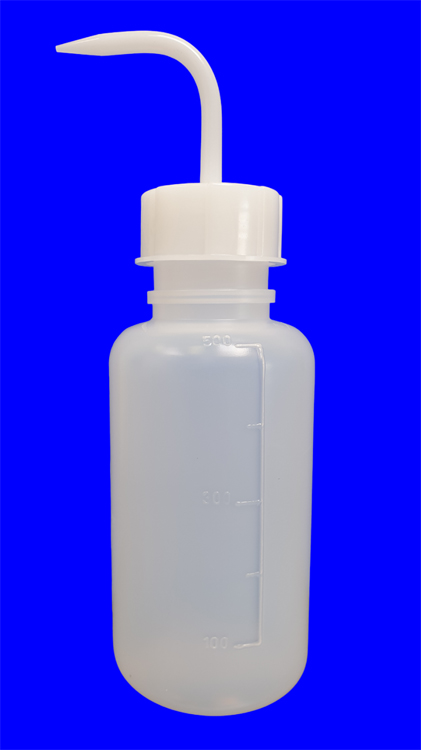 Bottle wide mouth 500ml diam.75mm GL45+ natural cap, Kartell