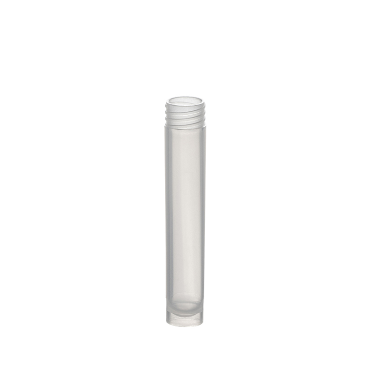 Sample tube 4ml, PP, fond plat, sans bouchon, Simport