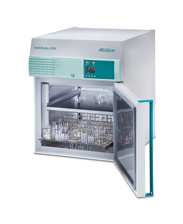 Incubator HettCube 200, 150L, 710x825x970mm, 220-240V, 50/60Hz, 2 shelves inclusive, Hettich