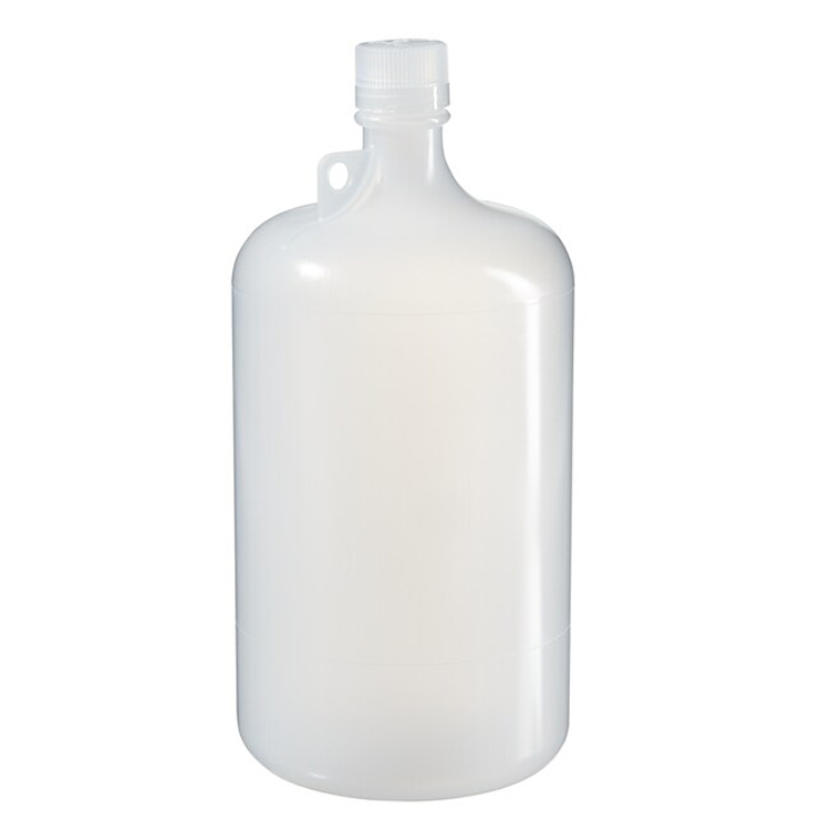 Flacon rond plp à col étroit, 4L +bouchon à vis type 38-430 Nalgene