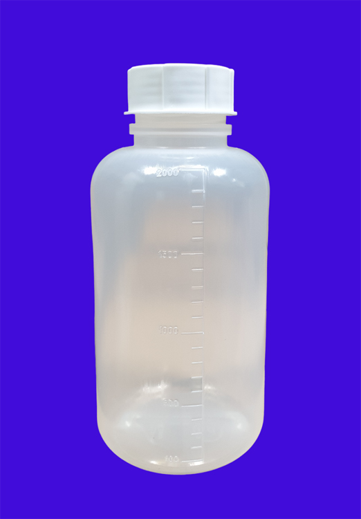 Bottle 2000ml wide neck, plp, Kartell