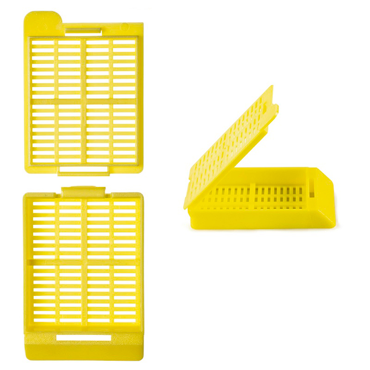 Swingsette embedding cassette 1 compartiment + couvercle jaune non monté, Simport