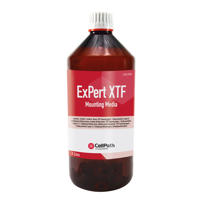 Expert XTF mounting media, 1L, sans xylène et toluène, Cellpath