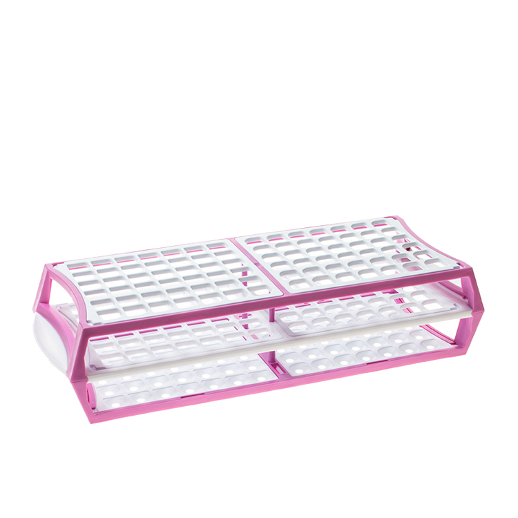 Multirack voor 84 buisjes diam.13mm lila