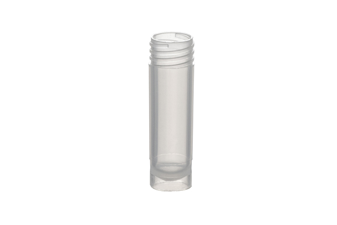 Sample tube 2ml, PP, fond plat, sans bouchon, Simport