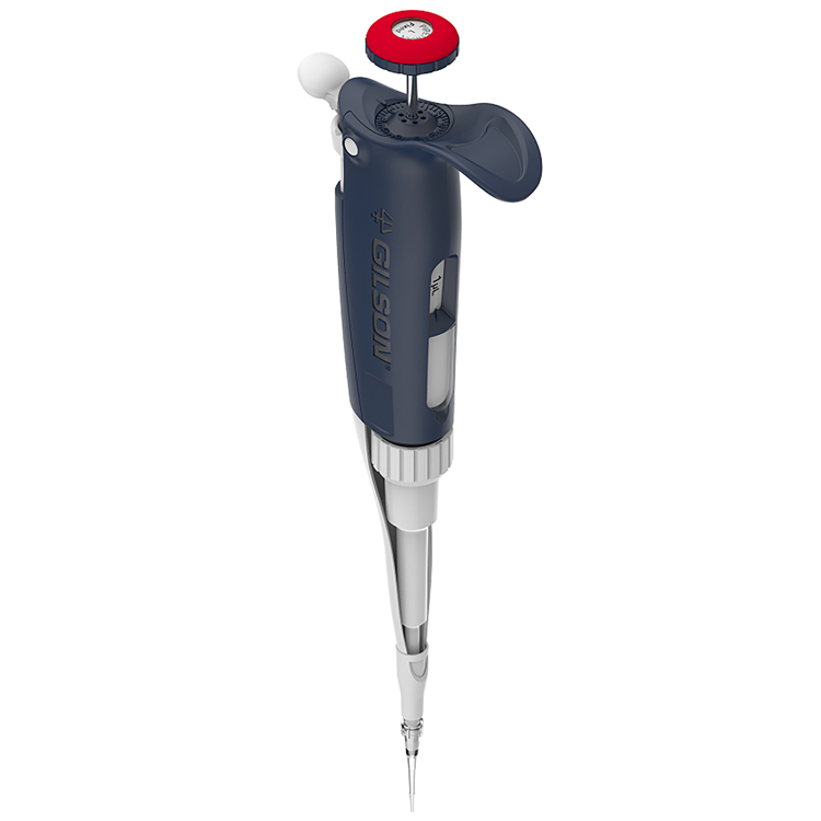 Pipetman L, F1L, volume fixe 1µl, rouge, Gilson