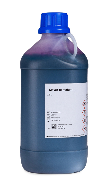 Hemalun de Mayer 2.5L, Ral diagnostics