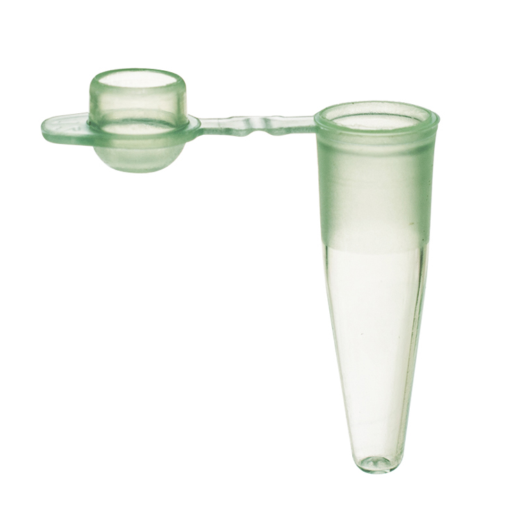 Amplitube PCR mircotube 0.2ml plp green+domed cap, Simport