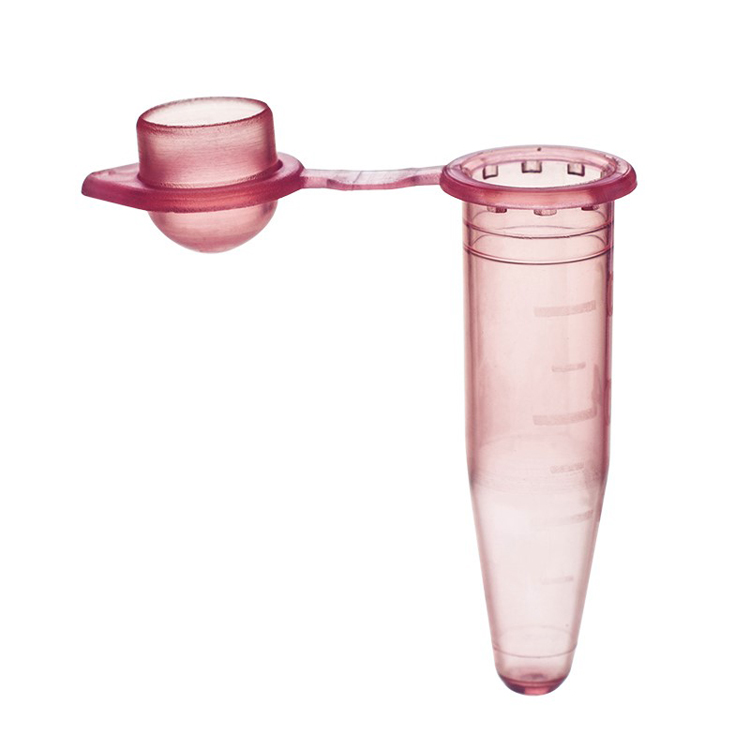 Microbuisje 0.5ml rood +bolstop PCR, Simport